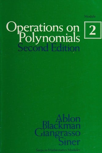 Operations on polynomials