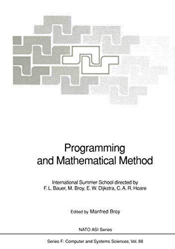 Programming and mathematical method