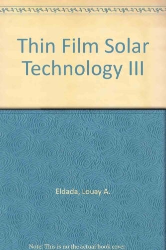 Thin film solar technology III