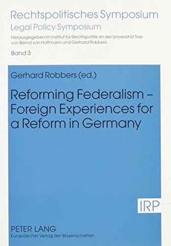 Reforming federalism
