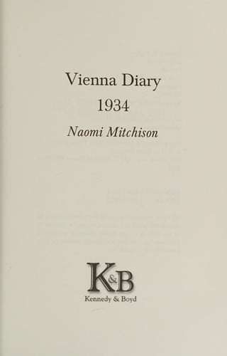 Vienna diary 1934