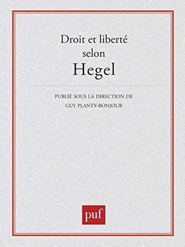 Droit et liberté selon Hegel
