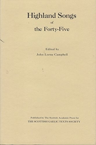 Highland songs of the Forty-five