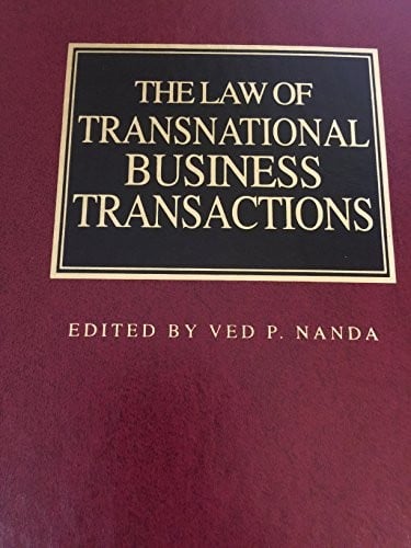The law of transnational business transactions