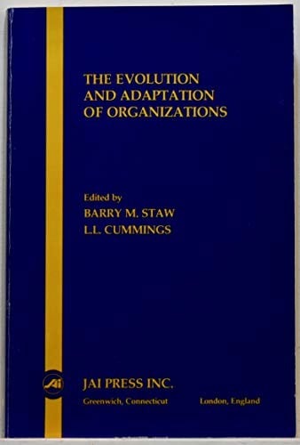The Evolution and adaptation of organizations