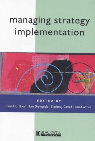 Managing strategy implementation
