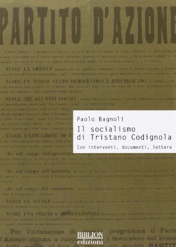 Il socialismo di Tristano Codignola