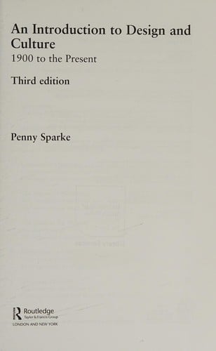 An introduction to design and culture