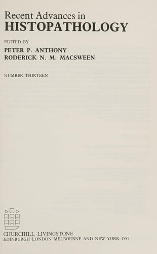 Recent advances in histopathology