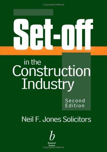 Set-off in the construction industry