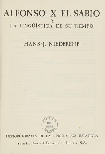 Alfonso X, El Sabio y la lingüística de su tiempo