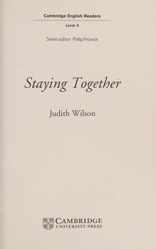 Staying together