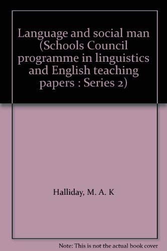 Language and social man