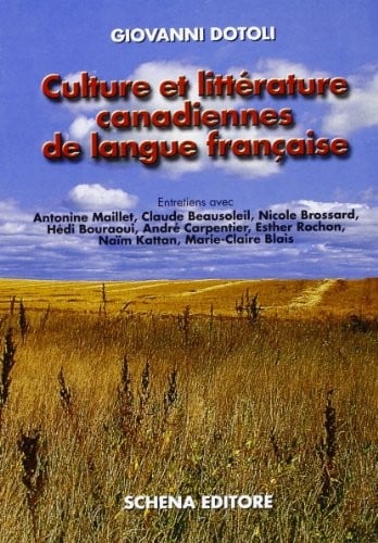 Culture e letterature di lingua francese in Canada