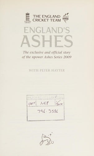 England's Ashes