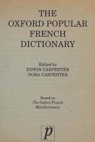 The Oxford popular French dictionary