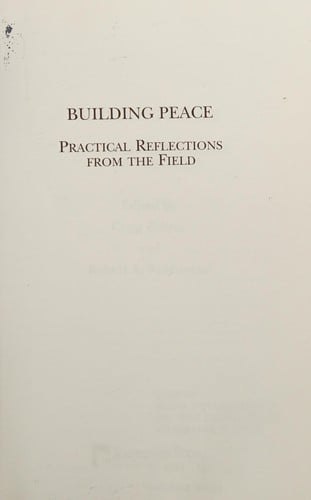 Building peace