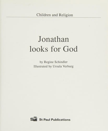 Jonathan Looks for God