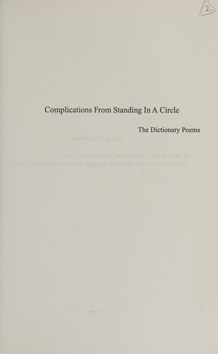 Complications from standing in a circle