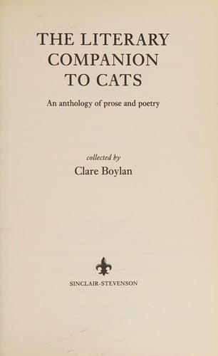 Literary Companion to Cats