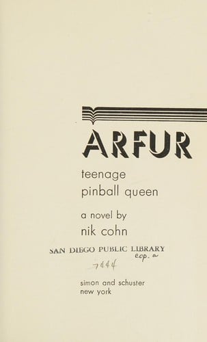 Arfur: teenage pinball queen