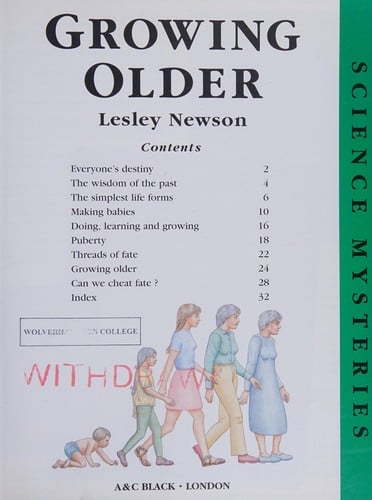 Growing Older (Science Mysteries)
