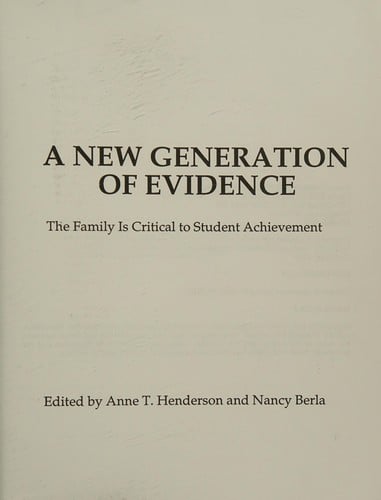 A new generation of evidence