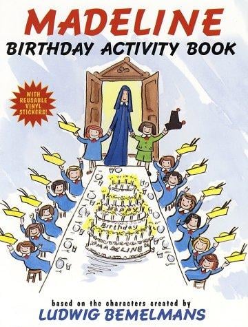 Madeline Birthday Activity Book with Sticker