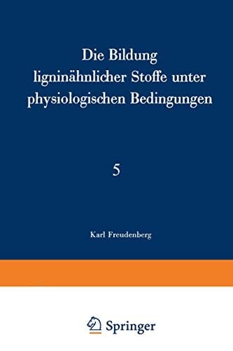 Die Bildung liginähnlicher Stoffe unter physiologischen Bedingungen