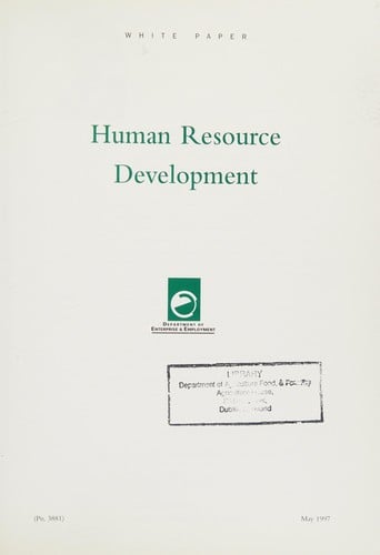 Human resources development