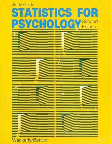 Study guide [to] Statistics for psychology