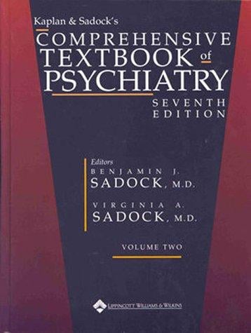 Kaplan & Sadock's Comprehensive Textbook of Psychiatry