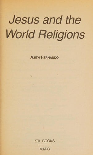 Jesu s and the world religions