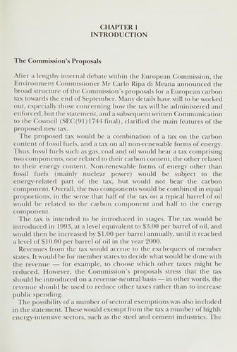 The European carbon tax