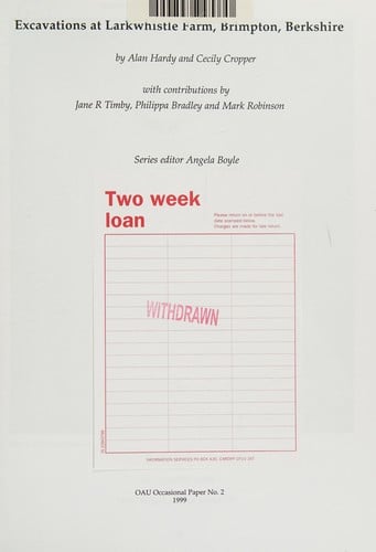 Excavations at Larkwhistle Farm, Brimpton, Berkshire