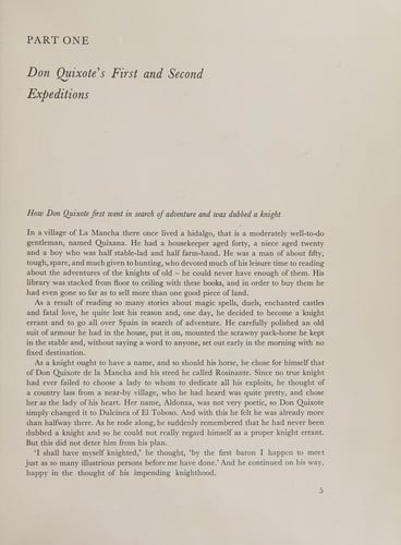 Don Quixote de la Mancha