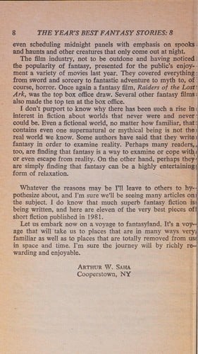 The year's best fantasy stories: 8