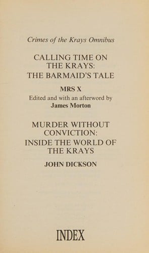 Crimes of the Krays Omnibus