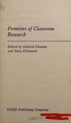 Frontiers of classroom research