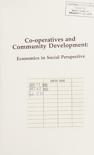 Co-operatives and community development