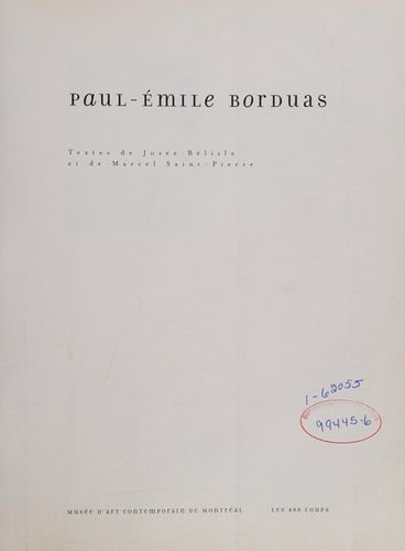 Paul-Émile Borduas