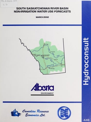 South Saskatchewan River Basin non-irrigation water use forecasts