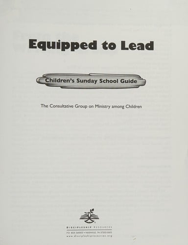 Equipped to lead