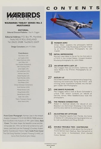 Mustangs (Warbird Today Series, No. 2)