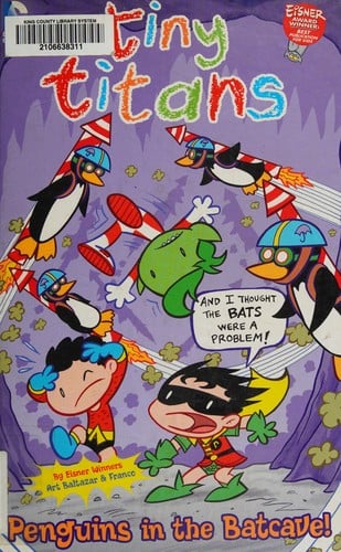 Penguins in the Batcave!