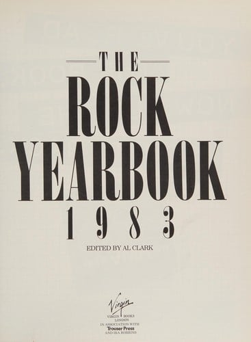 The rock yearbook