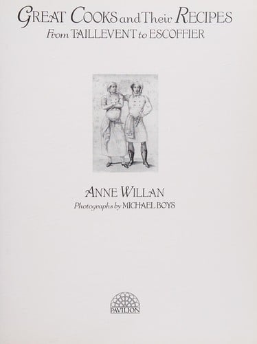 Great cooks and their recipes