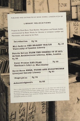 Library relocations