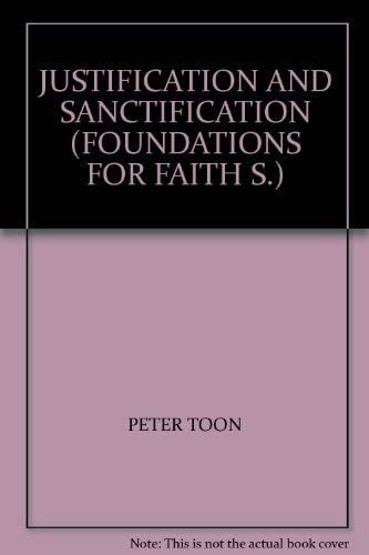 Justification and sanctification