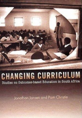 Changing curriculum